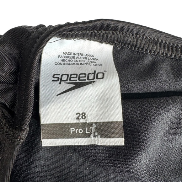 Speedo Women’s Pro LT Swimsuit – Black (Size 28) – New with Tags - Picture 7 of 9
